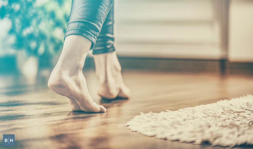 Hardwood floor
